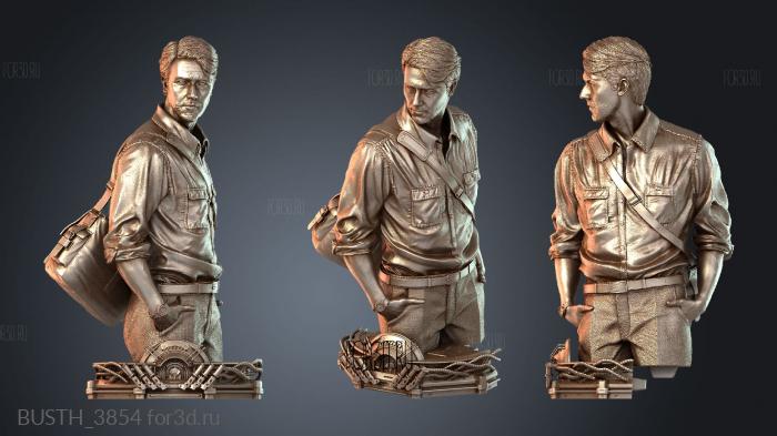 BUSTH_3854 3d stl модель для ЧПУ