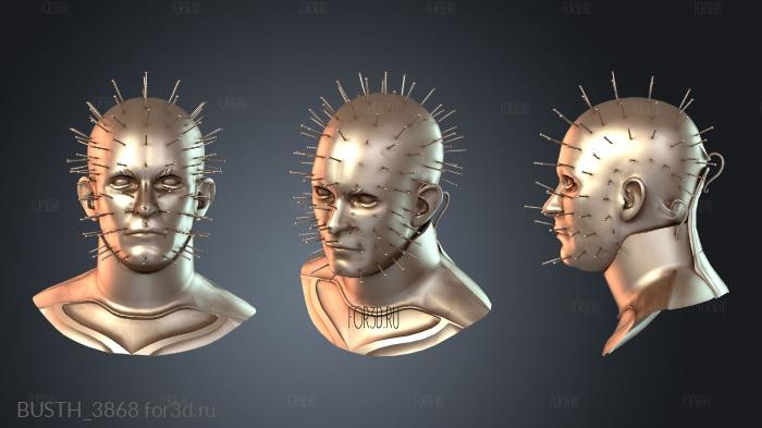 BUSTH_3868 3d stl модель для ЧПУ