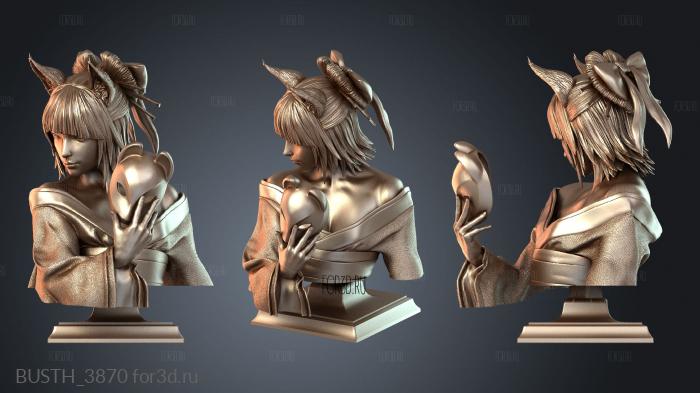 BUSTH_3870 3d stl модель для ЧПУ