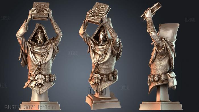 BUSTH_3871 3d stl модель для ЧПУ