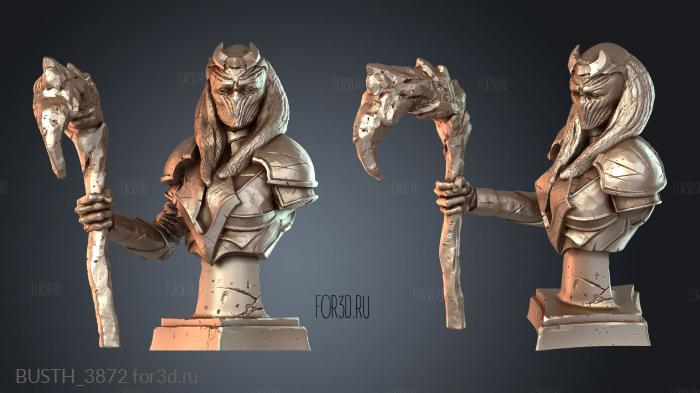 BUSTH_3872 3d stl модель для ЧПУ