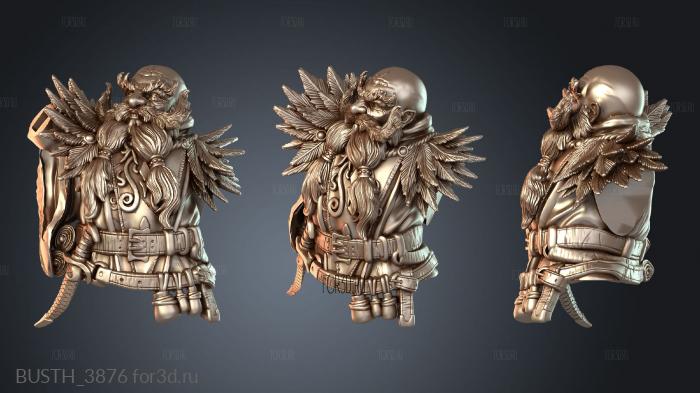 BUSTH_3876 3d stl модель для ЧПУ