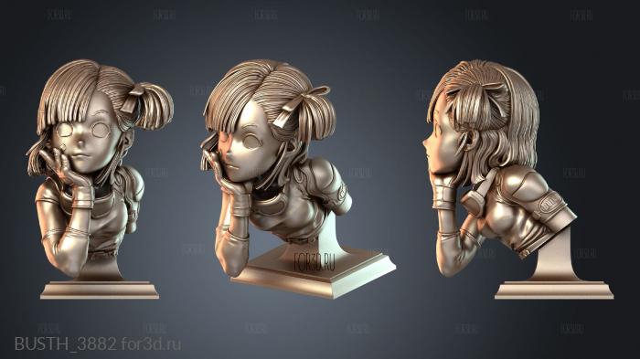 BUSTH_3882 3d stl модель для ЧПУ