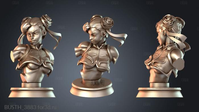 BUSTH_3883 3d stl модель для ЧПУ