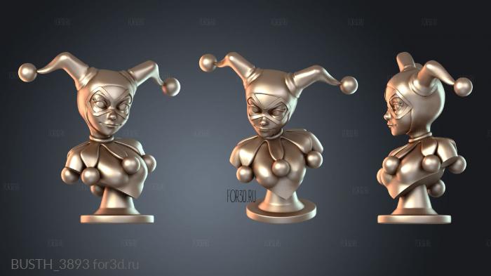 BUSTH_3893 stl model for CNC