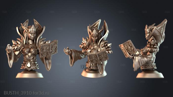 BUSTH_3910 stl model for CNC