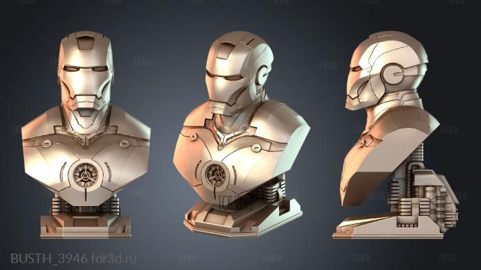 BUSTH_3946 3d stl модель для ЧПУ