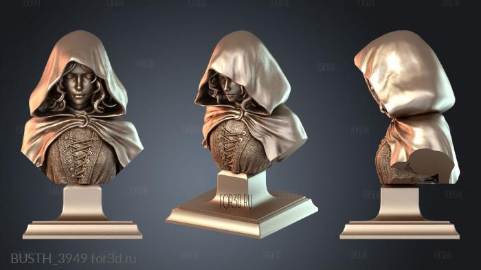 BUSTH_3949 3d stl модель для ЧПУ