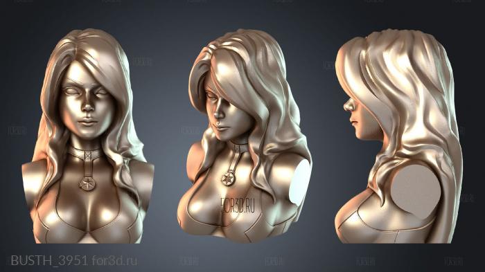 BUSTH_3951 3d stl модель для ЧПУ