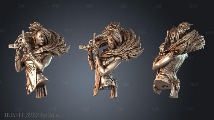 BUSTH_3952 3d stl модель для ЧПУ