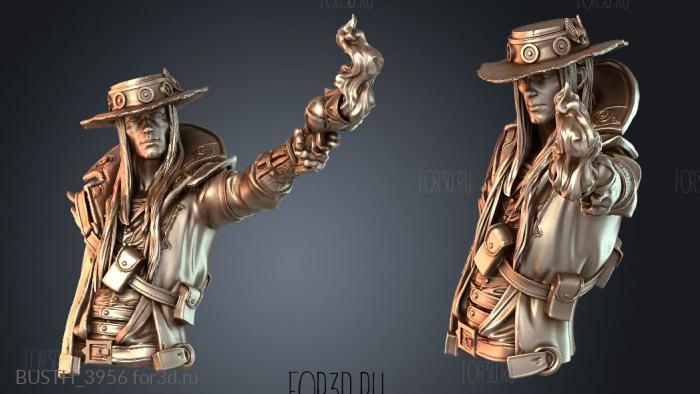BUSTH_3956 3d stl модель для ЧПУ