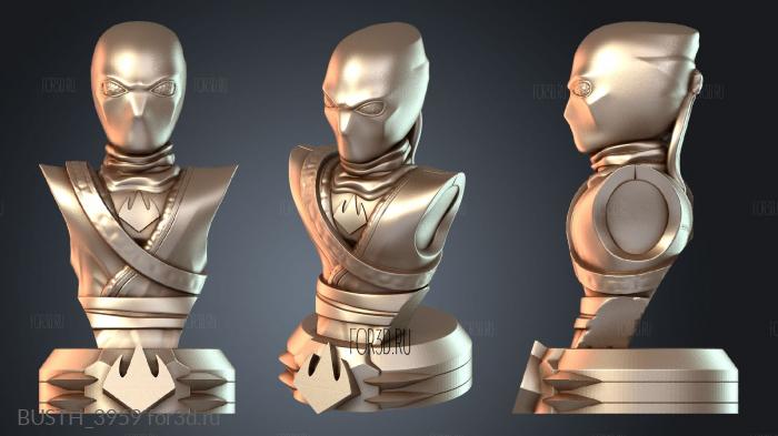 BUSTH_3959 3d stl модель для ЧПУ