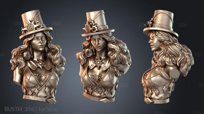 BUSTH_3963 3d stl модель для ЧПУ