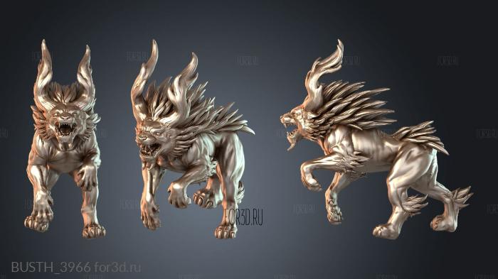 BUSTH_3966 3d stl модель для ЧПУ