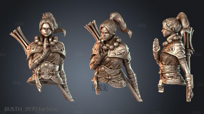 BUSTH_3970 3d stl модель для ЧПУ