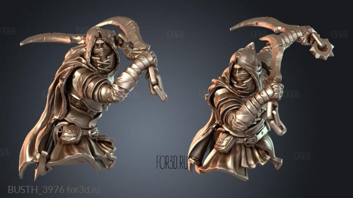 BUSTH_3976 3d stl модель для ЧПУ