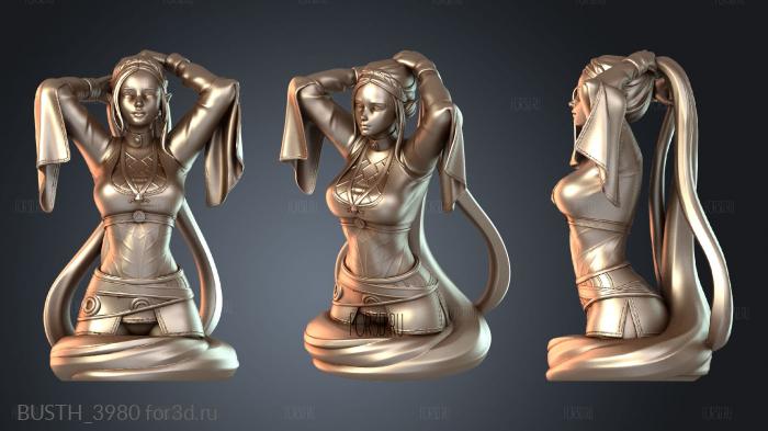 BUSTH_3980 3d stl модель для ЧПУ
