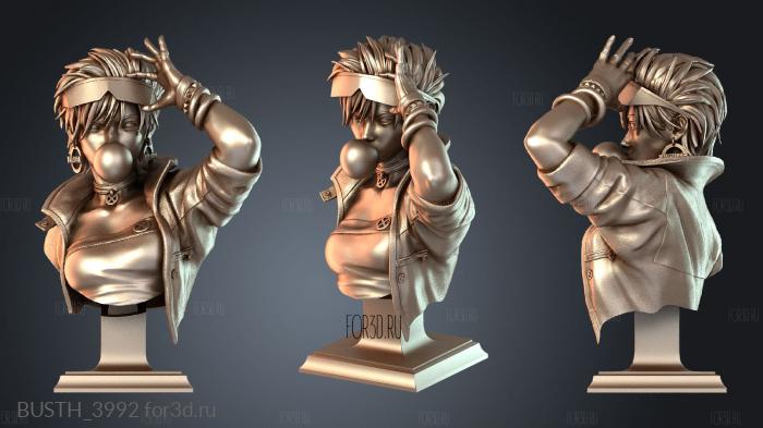 BUSTH_3992 3d stl модель для ЧПУ