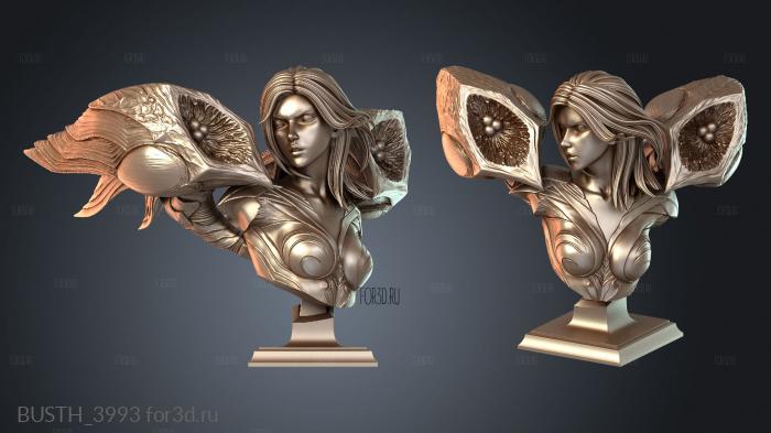 BUSTH_3993 3d stl модель для ЧПУ