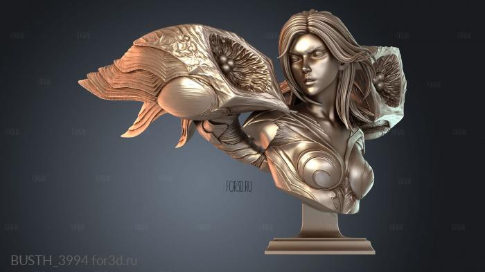 BUSTH_3994 3d stl модель для ЧПУ