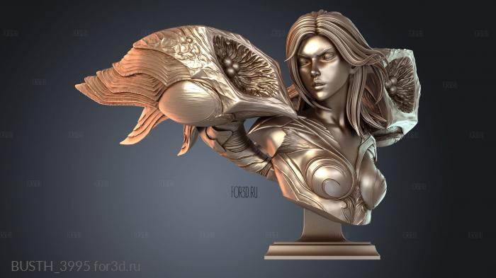 BUSTH_3995 3d stl модель для ЧПУ