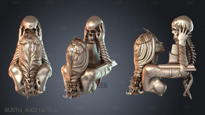 BUSTH_4002 3d stl модель для ЧПУ
