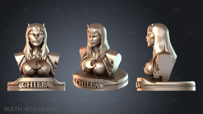 BUSTH_4056 3d stl модель для ЧПУ