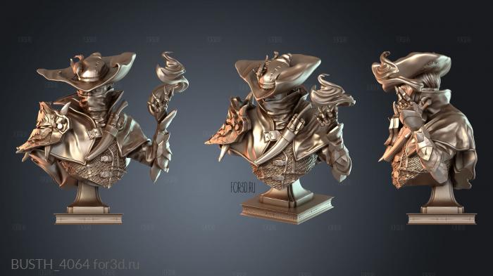BUSTH_4064 3d stl модель для ЧПУ