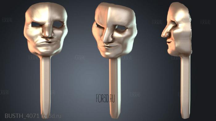 BUSTH_4071 3d stl модель для ЧПУ