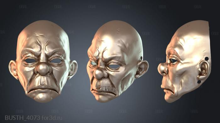 BUSTH_4073 3d stl модель для ЧПУ