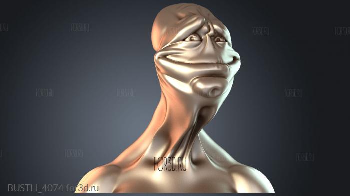 BUSTH_4074 3d stl модель для ЧПУ