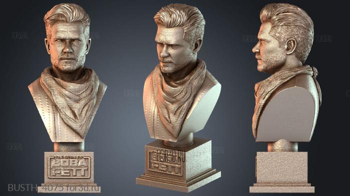 BUSTH_4075 3d stl модель для ЧПУ