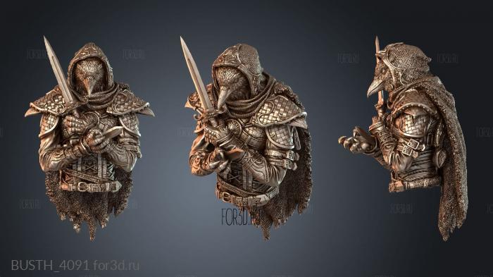 BUSTH_4091 3d stl модель для ЧПУ