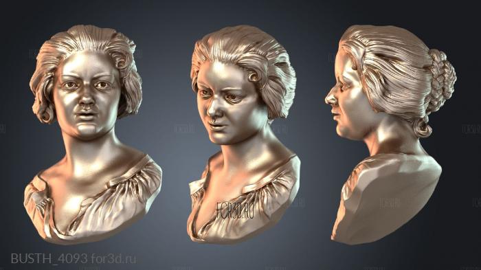 BUSTH_4093 3d stl модель для ЧПУ