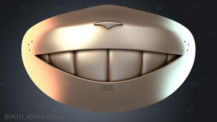 BUSTH_4098 3d stl модель для ЧПУ