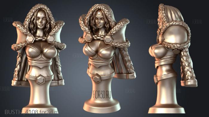 BUSTH_4108 3d stl модель для ЧПУ