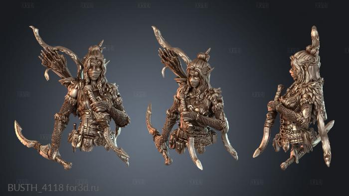 BUSTH_4118 3d stl модель для ЧПУ