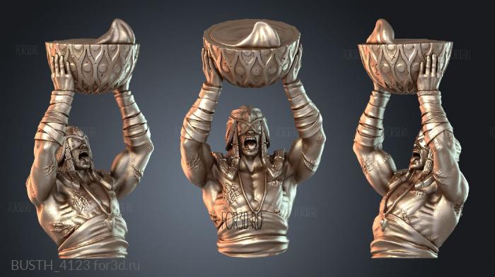 BUSTH_4123 3d stl модель для ЧПУ