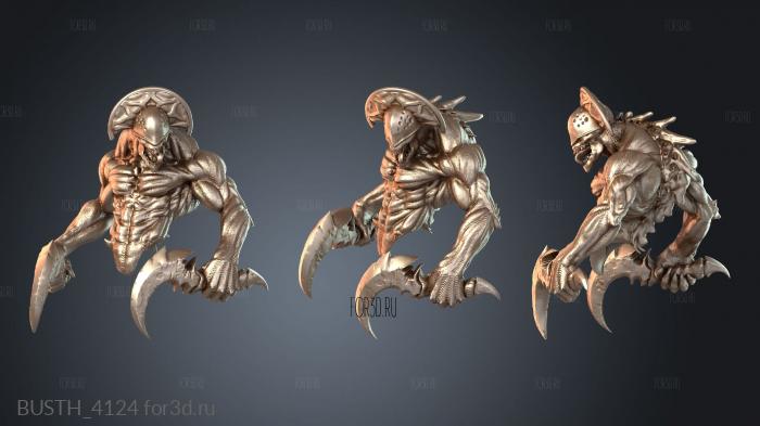 BUSTH_4124 3d stl модель для ЧПУ