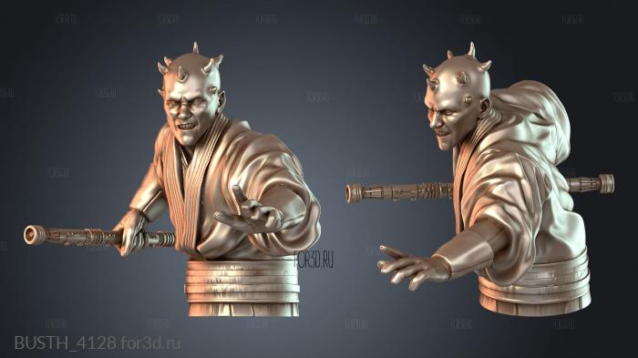 BUSTH_4128 3d stl модель для ЧПУ