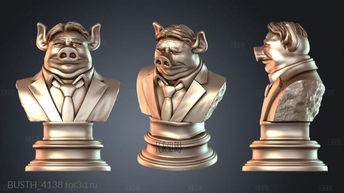 BUSTH_4138 3d stl модель для ЧПУ