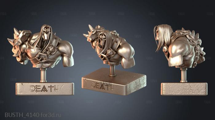 BUSTH_4140 3d stl модель для ЧПУ