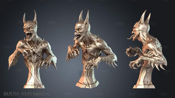 BUSTH_4145 3d stl модель для ЧПУ