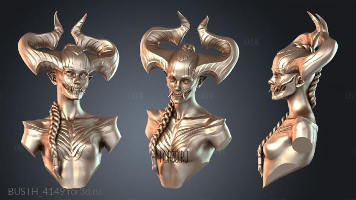 BUSTH_4149 3d stl модель для ЧПУ