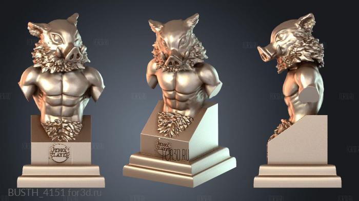 BUSTH_4151 3d stl модель для ЧПУ