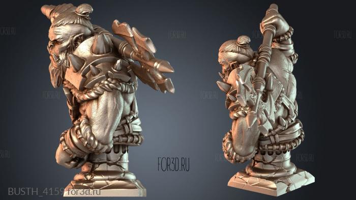 BUSTH_4159 3d stl модель для ЧПУ