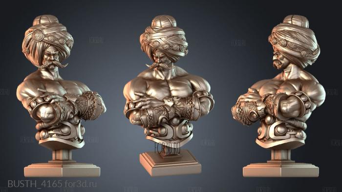 BUSTH_4165 3d stl модель для ЧПУ