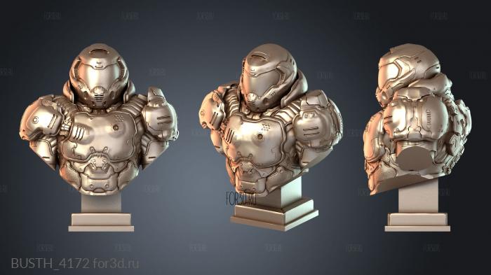 BUSTH_4172 3d stl модель для ЧПУ