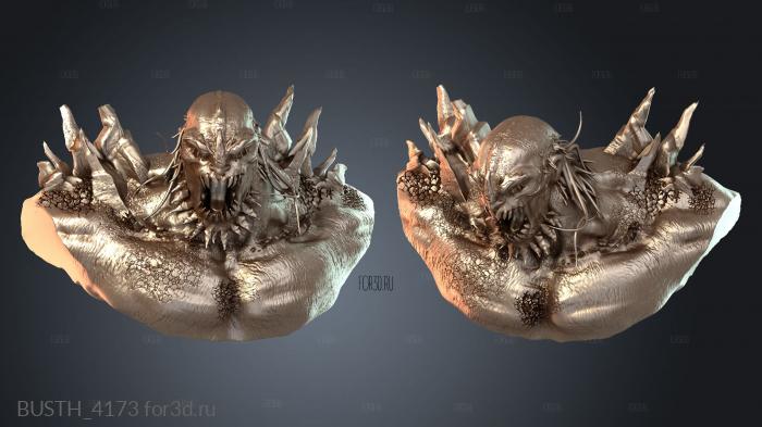 BUSTH_4173 3d stl модель для ЧПУ