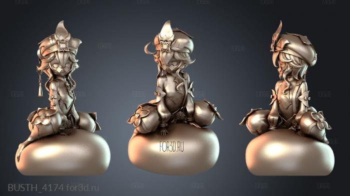 BUSTH_4174 3d stl модель для ЧПУ